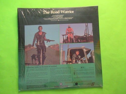 THE ROAD WARRIOR LASERDISC - Picture 2 of 2