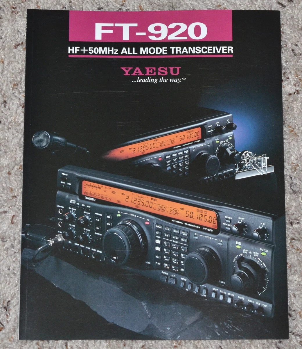 Las mejores ofertas en YAESU FT 920 | eBay
