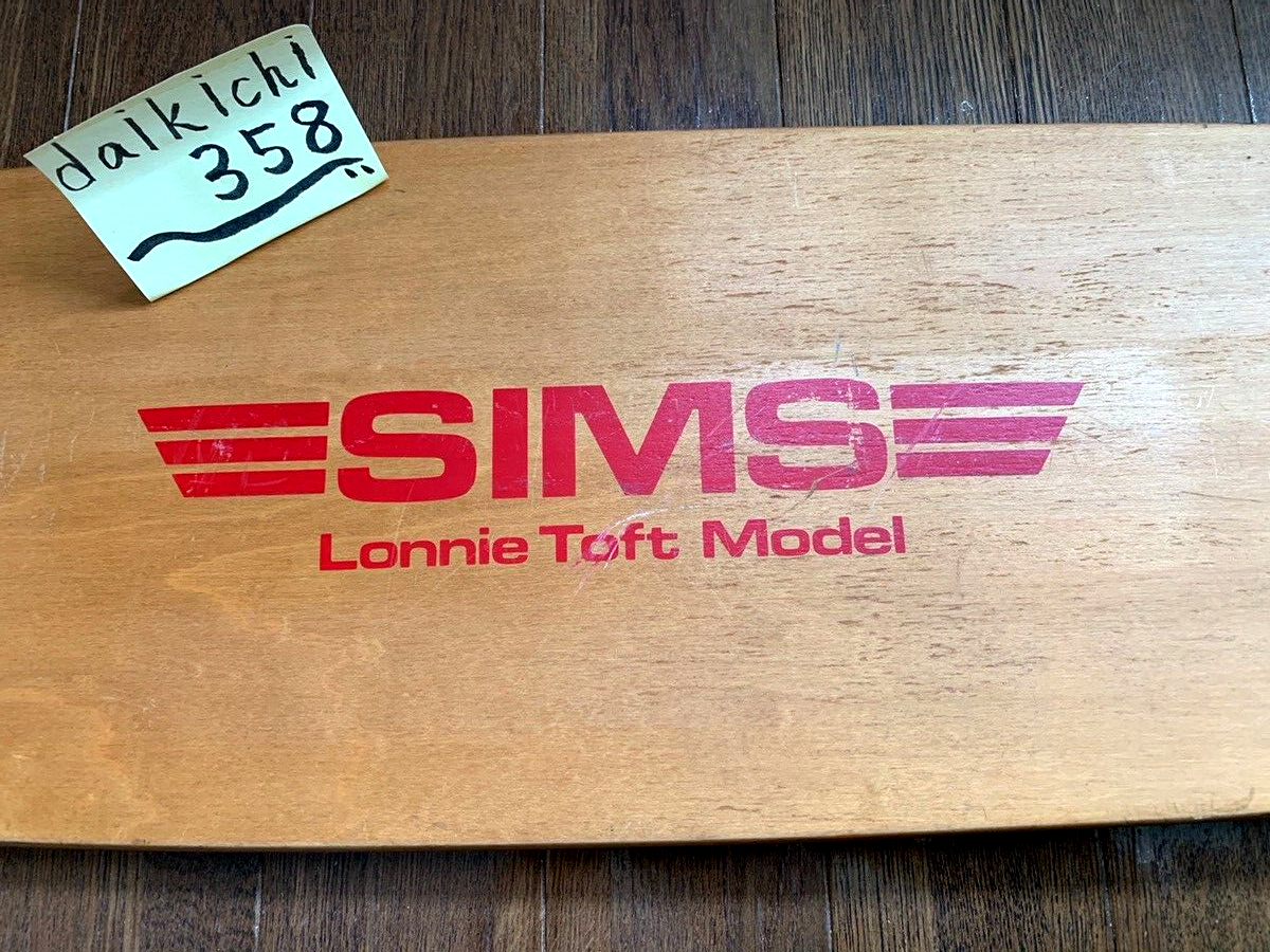 SIMS 70's SIMS Lonnie Toft Model Super Rare Skateboard Deck