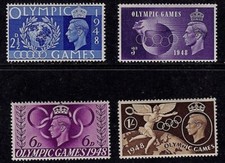 1948 OLYMPIC GAMES SET SG495-498 MNH*