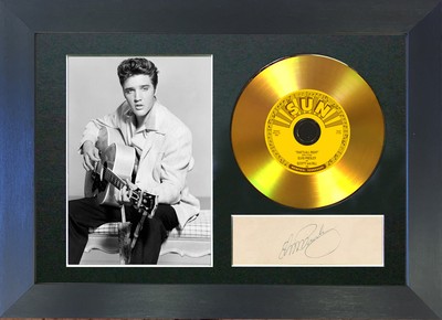 GOLD DISC ELVIS PRESLEY That