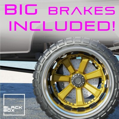 #ad #ad 1:25 1:24 Scale Resin Offroad Lo Pro 7 Spoke Rims and Tires With Brakes $17.50