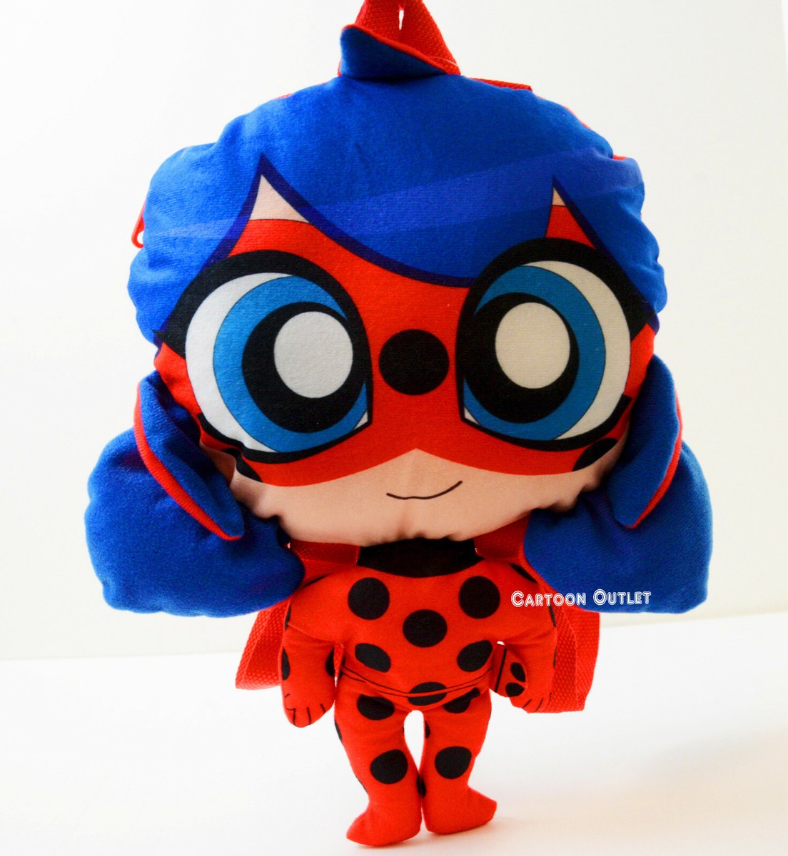 Miraculous Lady Bug Backpack 15