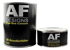 2K HS Acrylf&uuml;ller Grundierung grau Dickschichtf&uuml;ller Rostschutz 1,7kg/1,15L