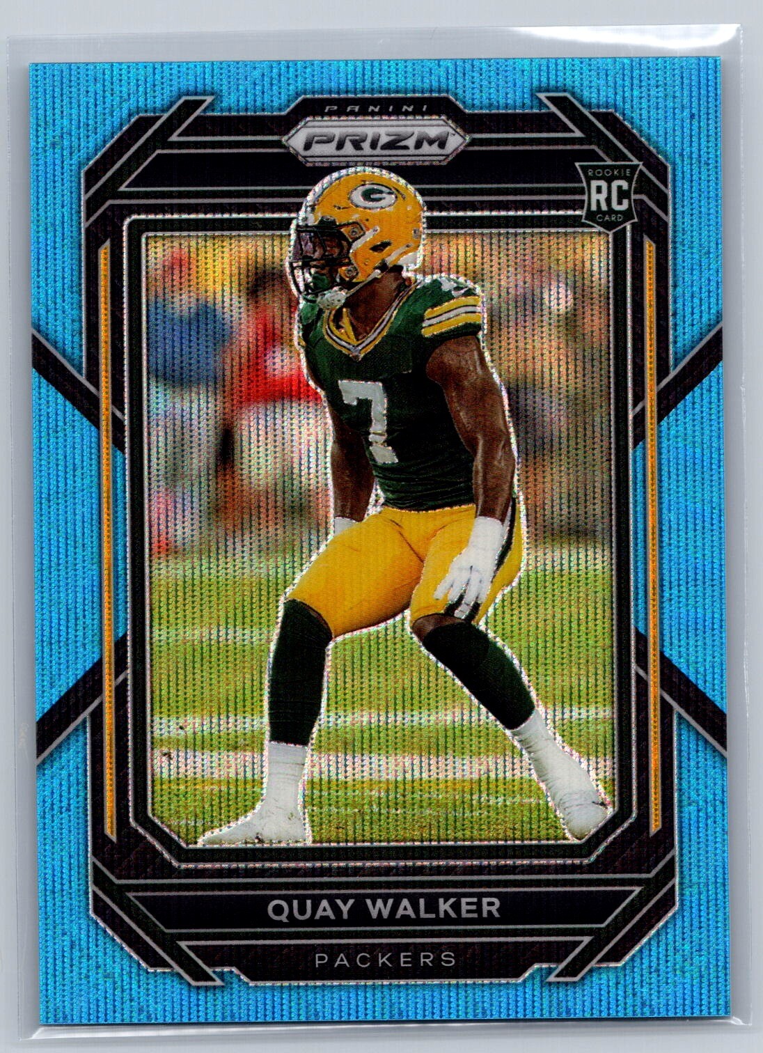 Quay Walker 2022 Prizm #373 Rookie Light Blue Wave /199