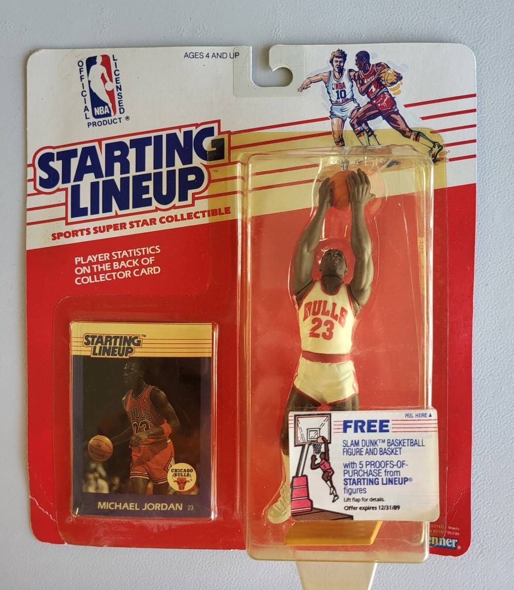 MICHAEL JORDAN 1988 Kenner Starting Lineup 1st Year Figure