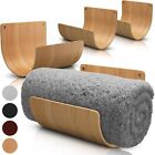 Bamboo Towel Rack Set of 4 Wooden Towel Racks Bamboo Bathroom Accessories - Wall