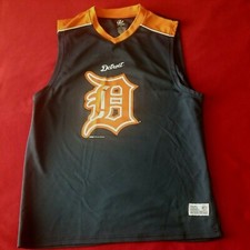 MLB DETROIT TIGERS DYNASTY SERIES GENUINE MERCHANDISE SLEVELESS SHIRT MEDIUM