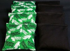 University of NORTH TEXAS mean green 8 Cornhole Bean Bags ACA Regulation
