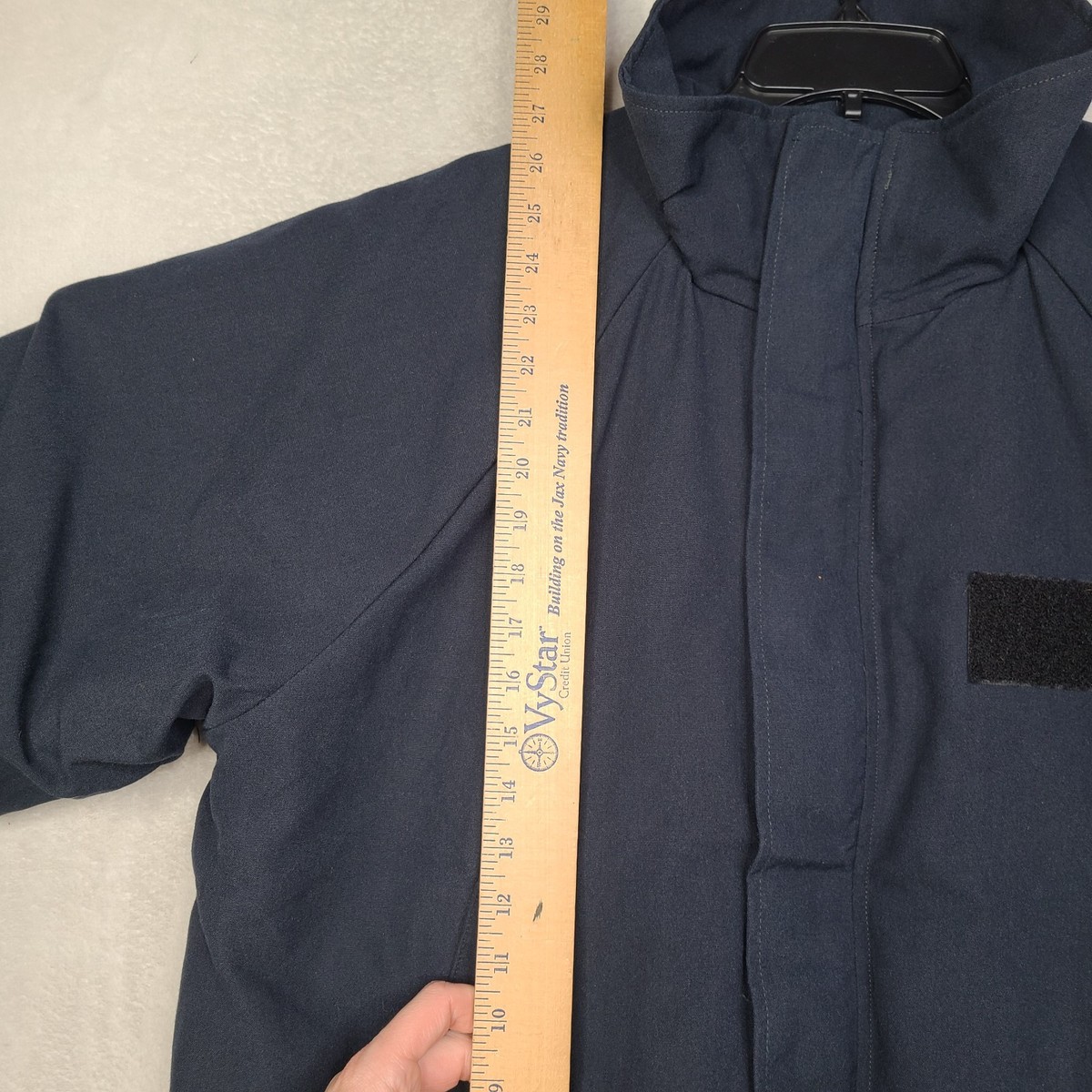 US Navy Shipboard Jacket Cold Weather Flame Resistant Navy Blue