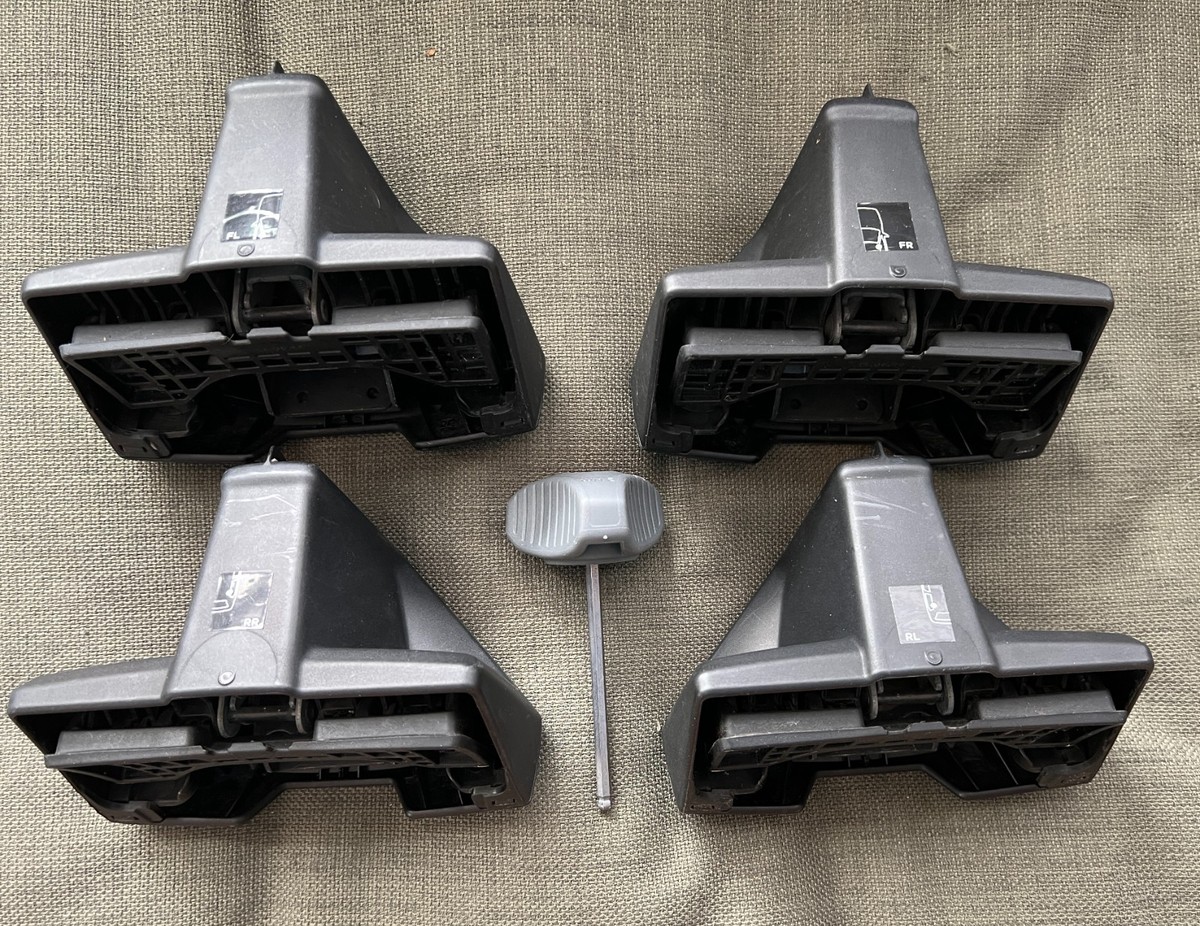 Thule 7105 EVO Clamp Roof Bar Feet for sale online | eBay