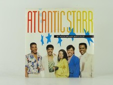 ATLANTIC STARR IF YOUR HEART ISN'T IN IT (1) (38) 2 Track 7" Single including Pi