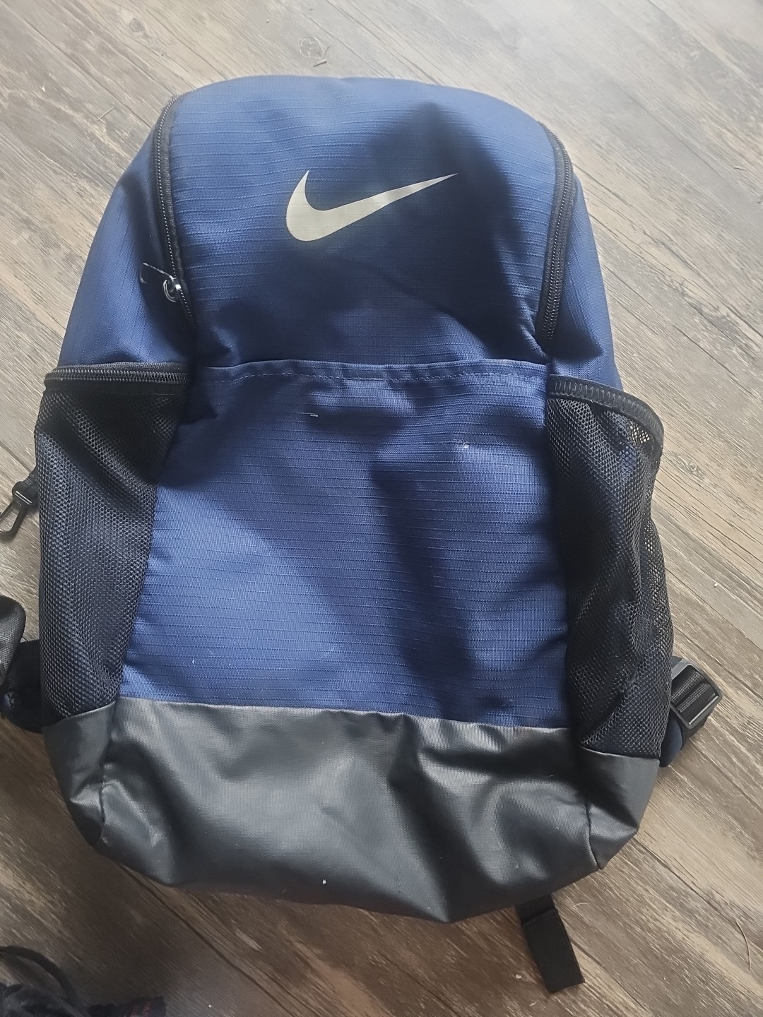 Nike Navy Blue Backpack for School Travel and Sports