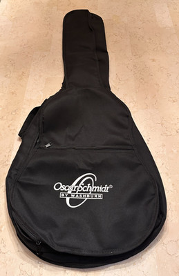 Oscar Schmidt by Washburn Black Guitar Carrying Case Gig Bag 41''' long