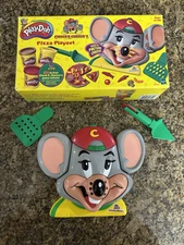 2001 Hasbro Play-Doh Chuck E. Cheese’s Pizza Playset With Box *Collectible*