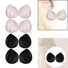 Women Bra Pads Inserts Cotton Portable Soft Breathable Lightweight Chest Insert