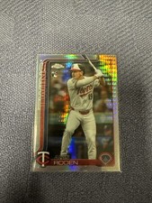 2025 Topps Chrome Update Alan Roden Prism Refractor #USC41 RC Twins