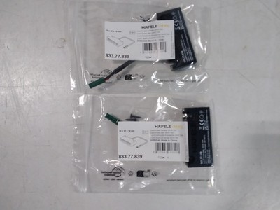 Häfele Lighting Loox5 6-Way Distributor 24V DC 0.10m Cable (2 Pack)
