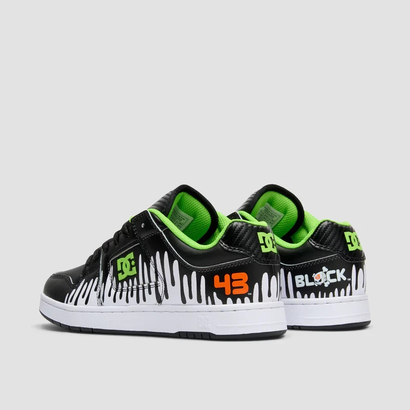 DC Ken Block 43 in Black White Green Size 8.5 US | eBay