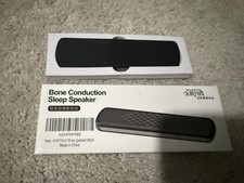 Pillow Black Mini Portable Bone Conduction Sleep Speaker