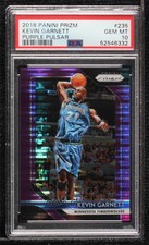 2018-19 Panini Prizm Purple Pulsar 8/35 Kevin Garnett #235 PSA 10 GEM MT HOF 1j6