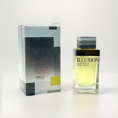 ILLUSSION BY PRIVE EAU DE PARFUME For Men 3.4 FL OZ Inspired Dior Homme Intense