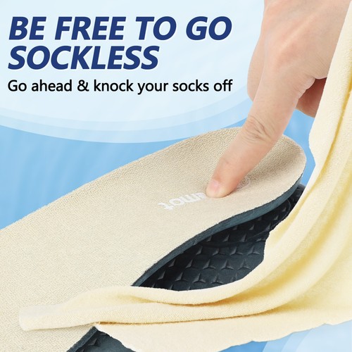 riemot Shoe Insoles for Men/Women Heavy Duty Orthotic Shoe Inserts Work ...