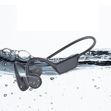 IPX8 Waterproof Bone Conduction Headphones, 32GB MP3 Mode, 8Hr Play Bluetooth5.4