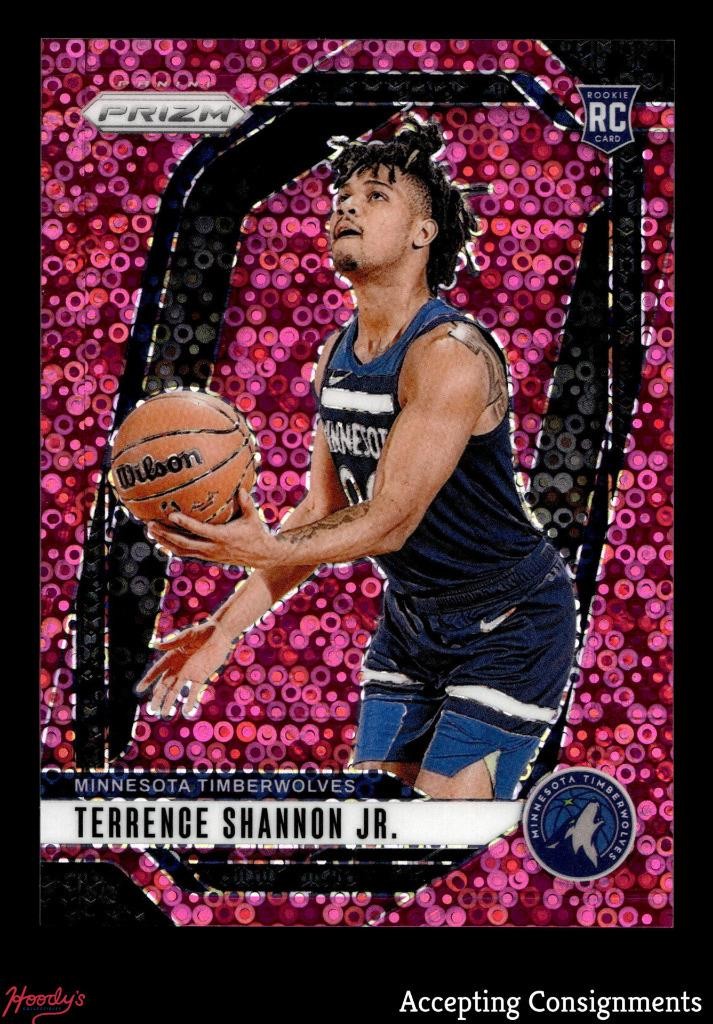 2024-25 Panini Prizm Fast Break Pink #224 Terrence Shannon Jr. RC ROOKIE 16/50