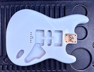 Stratocaster Hardtail Body HSH Sonic Blue Satin Nitro READ FULL DESCRIPTION