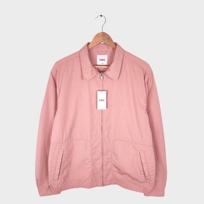 EDWIN Japan Men's Light Pink Cotton/Nylon Blend Blouson Jacket - XL - Brand New
