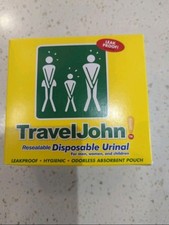 Care Plus Traveljohn Disposable Urinal - Set of 3 Units