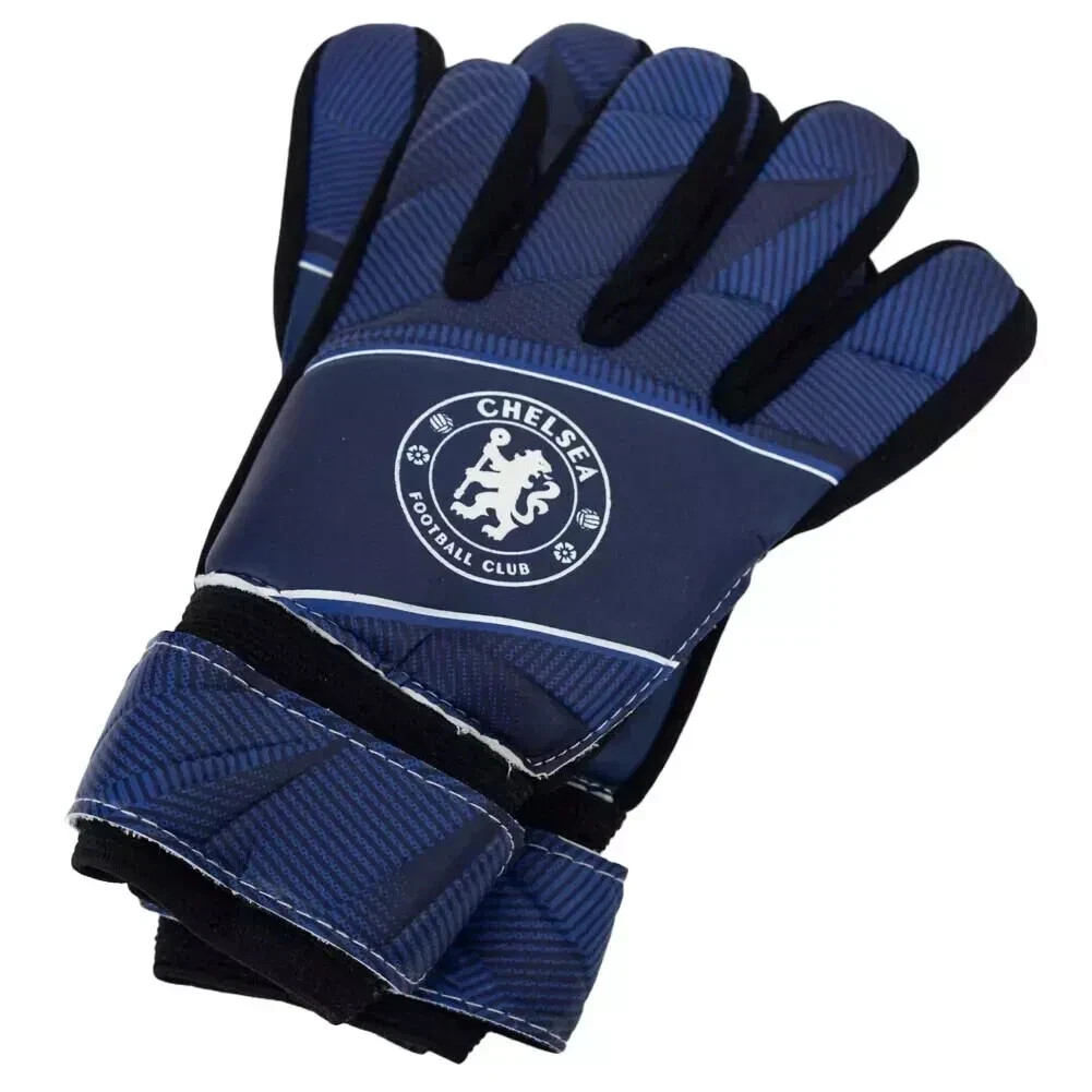 Chelsea FC Gloves Goalie Goalkeeper Youth Official Licensed Football Gift
