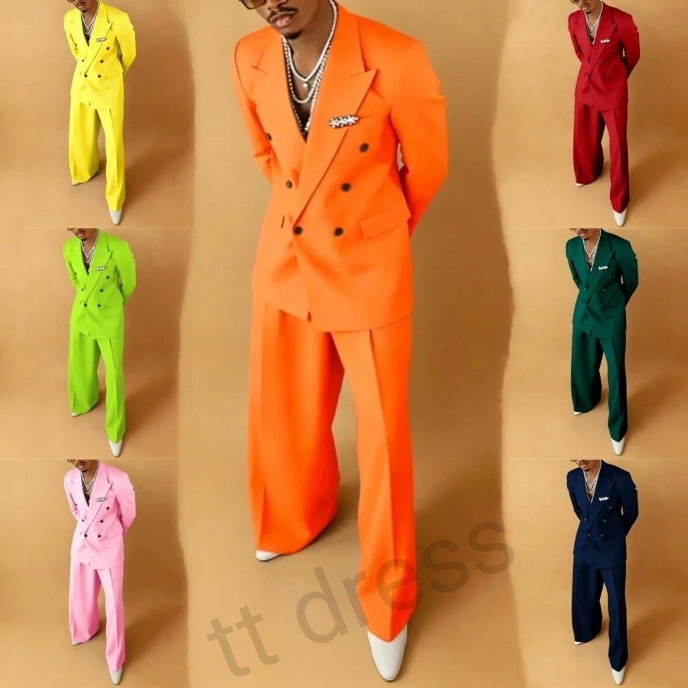 Men's Suit 2 Piece Wedding Groom Formal Business Wear Party Prom Blazers Pants
Opens in a new window