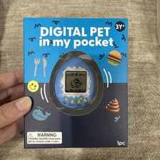J'adore Digital Pet In My Pocket Toy Blue Egg Bunny Version 851728