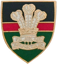 Royal Welsh Regiment British Army Pin Badge - MOD Licensed