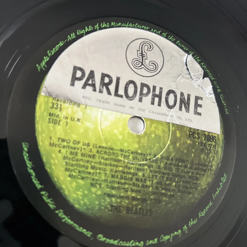 The Beatles - Let It Be CARIFTA *Export* Presse *PPCS 7096* 3U/2U. - Bild 4 von 4