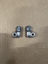 Shimano Dura-Ace Down Tube Gear Cable Stops and Barrel Adjusters