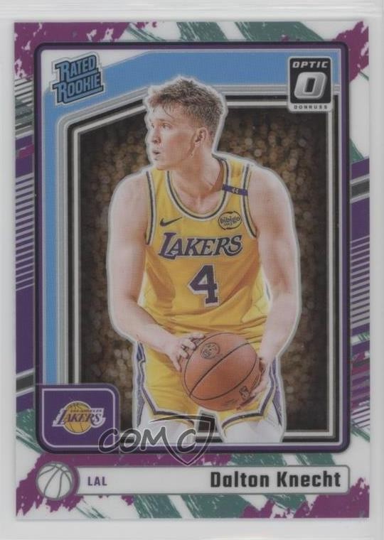 2024-25 Panini Donruss Optic Rated Jazz Prizm Dalton Knecht #256 Rookie RC 0xh3