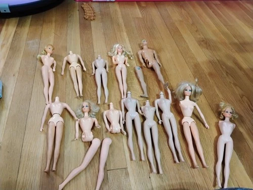 vintage Barbie and Ken parts lot