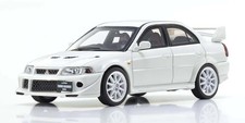 Kyosho Original 1/43 Mitsubishi Lancer Evolution VI TME White minicar