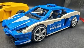 Lego Racers Lamborghini Gallardo LP 560-4 Lot 8214 Polizia & 8164 Yellow 99% ++