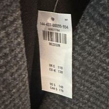 Abercrombie  Fitch Women  s Gray/Black Houndstooth One-Button Blazer M