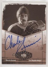 2004-05 Upper Deck Legendary Signatures Signatures Charlie Simmer #CS Auto 7ez