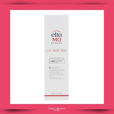Elta MD UV AOX Mist SPF40 141g 5oz Face Body Mist EXP 06/2026 NEW FAST SHIP