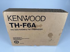 Kenwood TH-F6A Radio Portatile Tri-Band 144/220/440mhz Batteria Prolunga