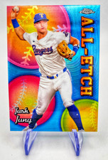 2024 TOPPS CHROME UPDATE ALL-ETCH REFRACTOR #CAEU-2 JOSH JUNG TEXAS RANGERS BASE