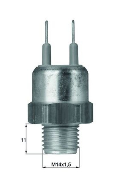 Thermoschalter Temperaturschalter KüHlerlüFter Mahle TSW 15D FüR E23 E30 BMW E24-image
