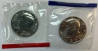 1989 P & D UNC Clad Kennedy Half Dollar Set in mint cellophane -Free Shipping