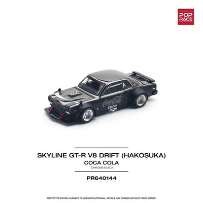Pop Race 1:64 Nissan Skyline GT-R V8 Drift Hakosuka 